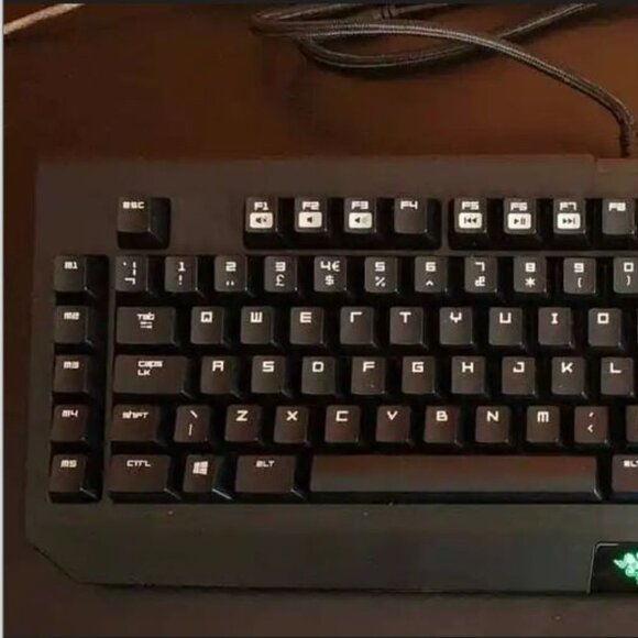 Razer BlackWidow Ultimate 2014 RZ03-0038 Gaming Keyboard FOR KEYS ONLY KEY CAPS - Picture 3 of 4